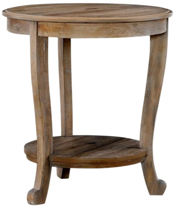 MARISSA NATURAL VENEER SIDE TABLE