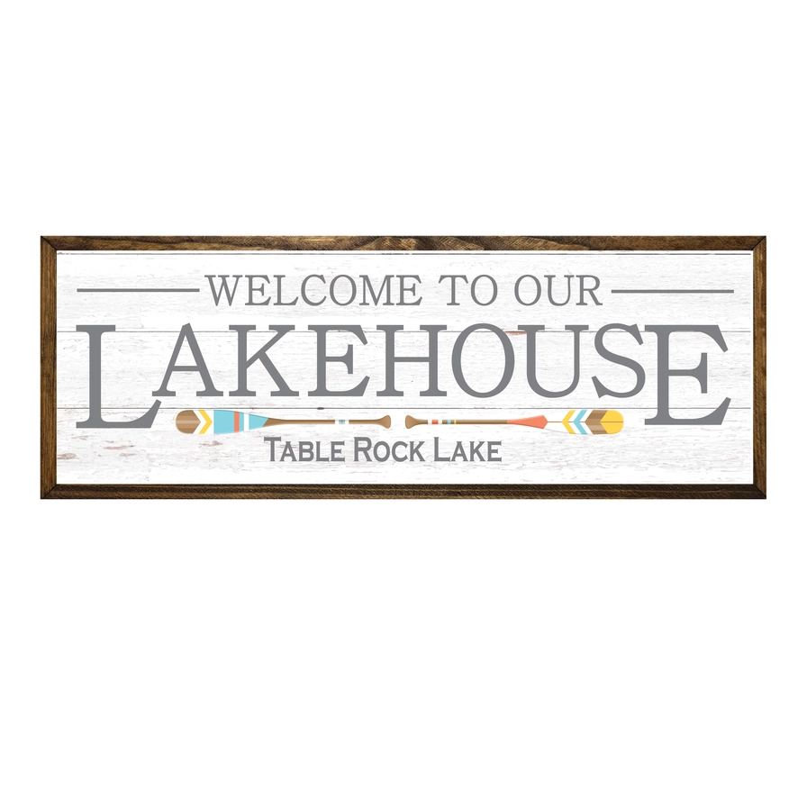 WELCOME TO OUR LAKEHOUSE LG