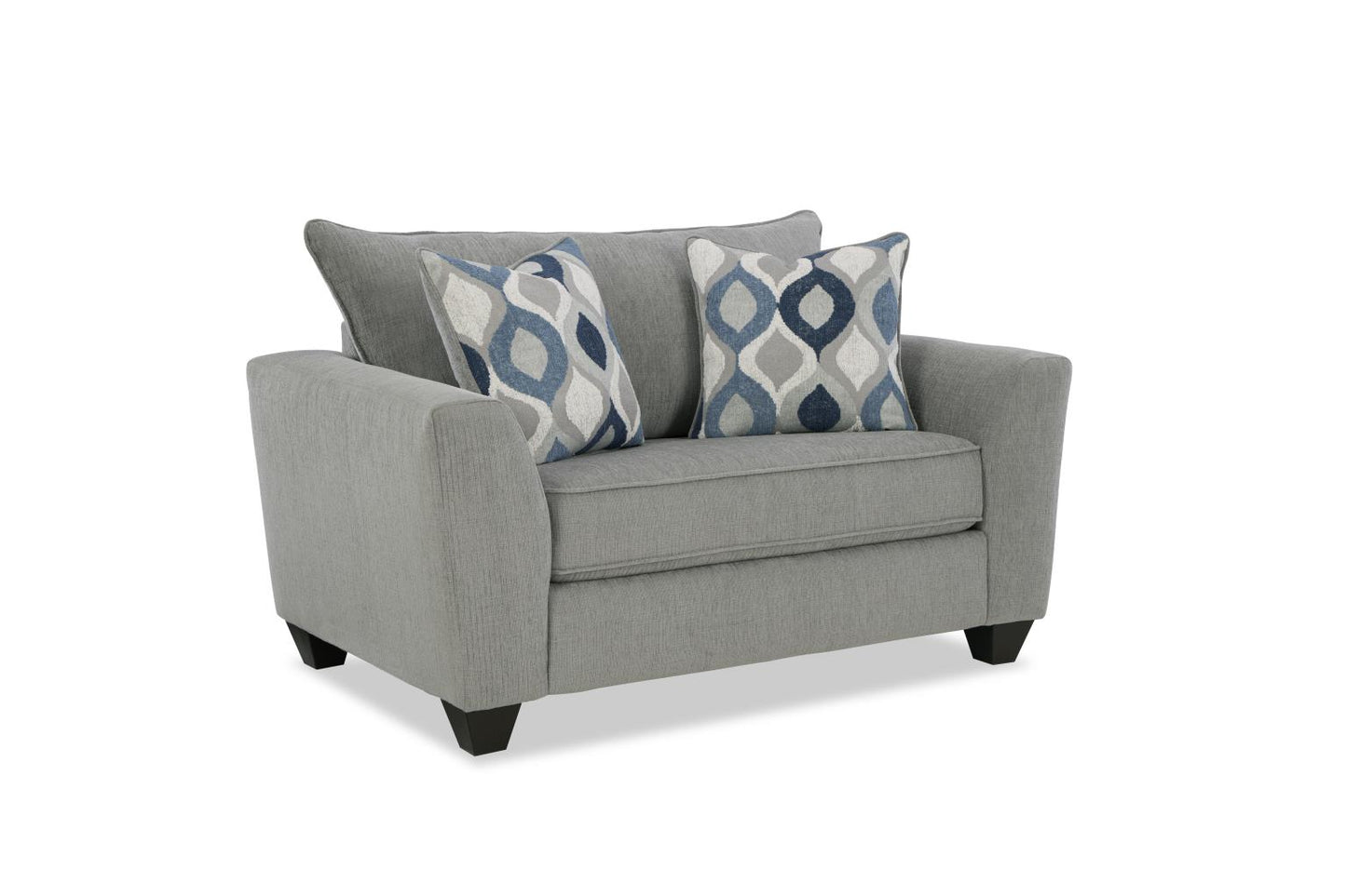 CLEARVIEW GRAY OVERSIZED CHAIR