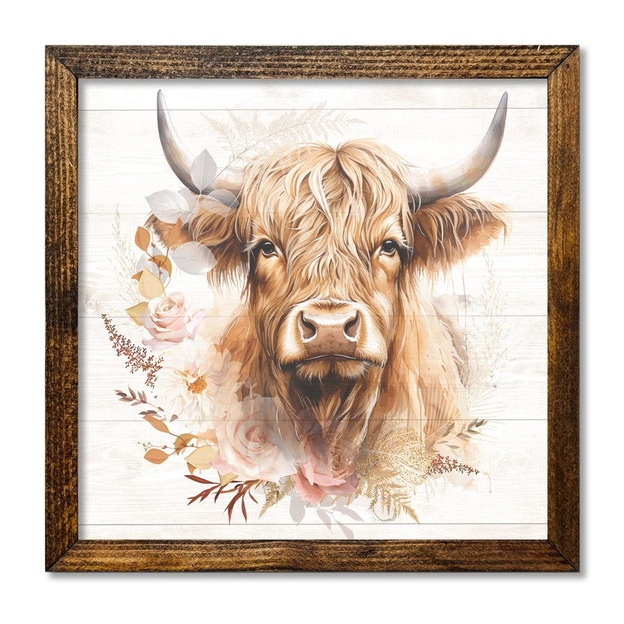 BOHO HIGHLAND COW