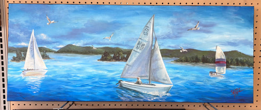 Sailing at SML by Lisa Floyd
