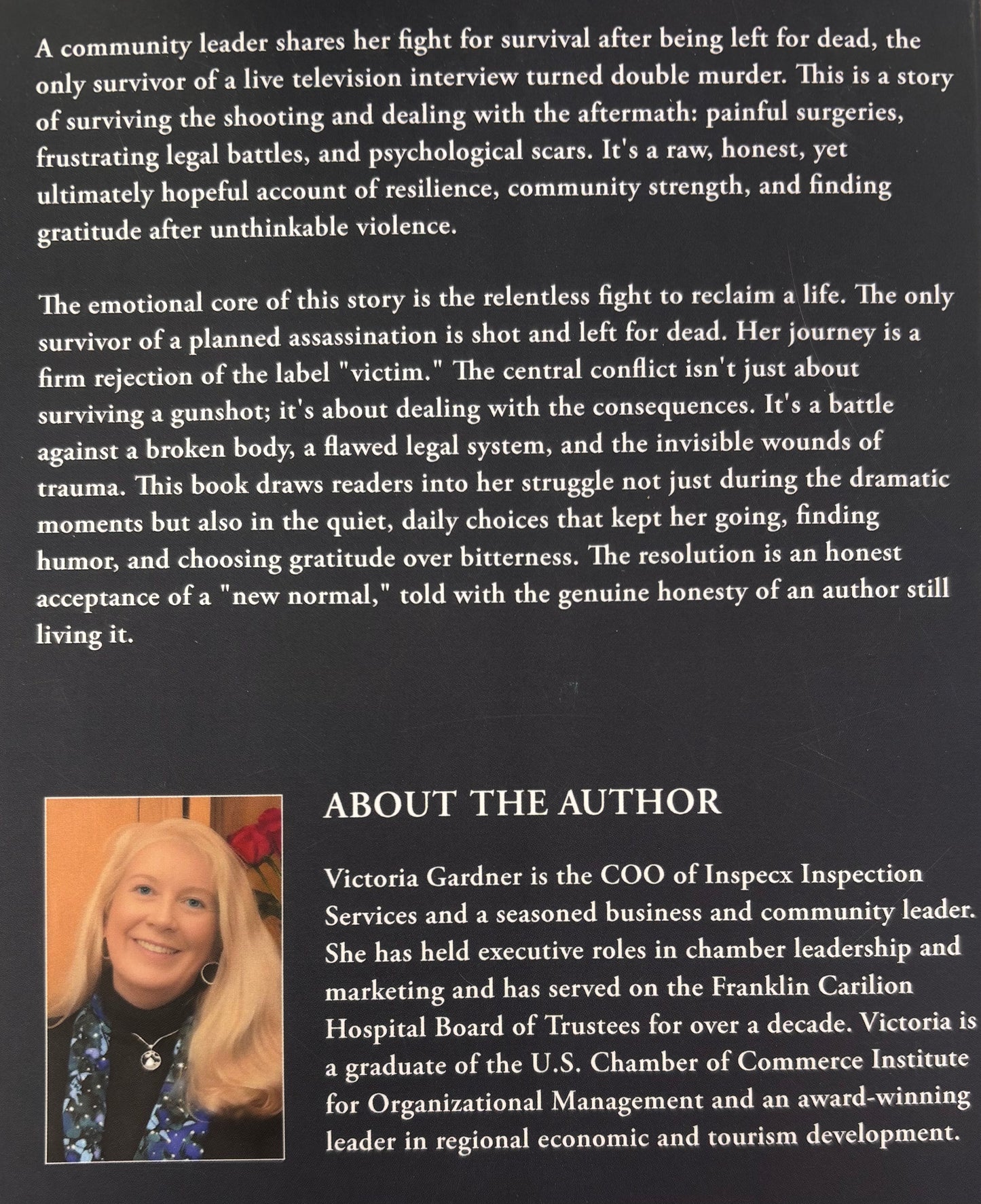 SURVIVAL HAS CONSEQUENCES BY VICTORIA GARDNER