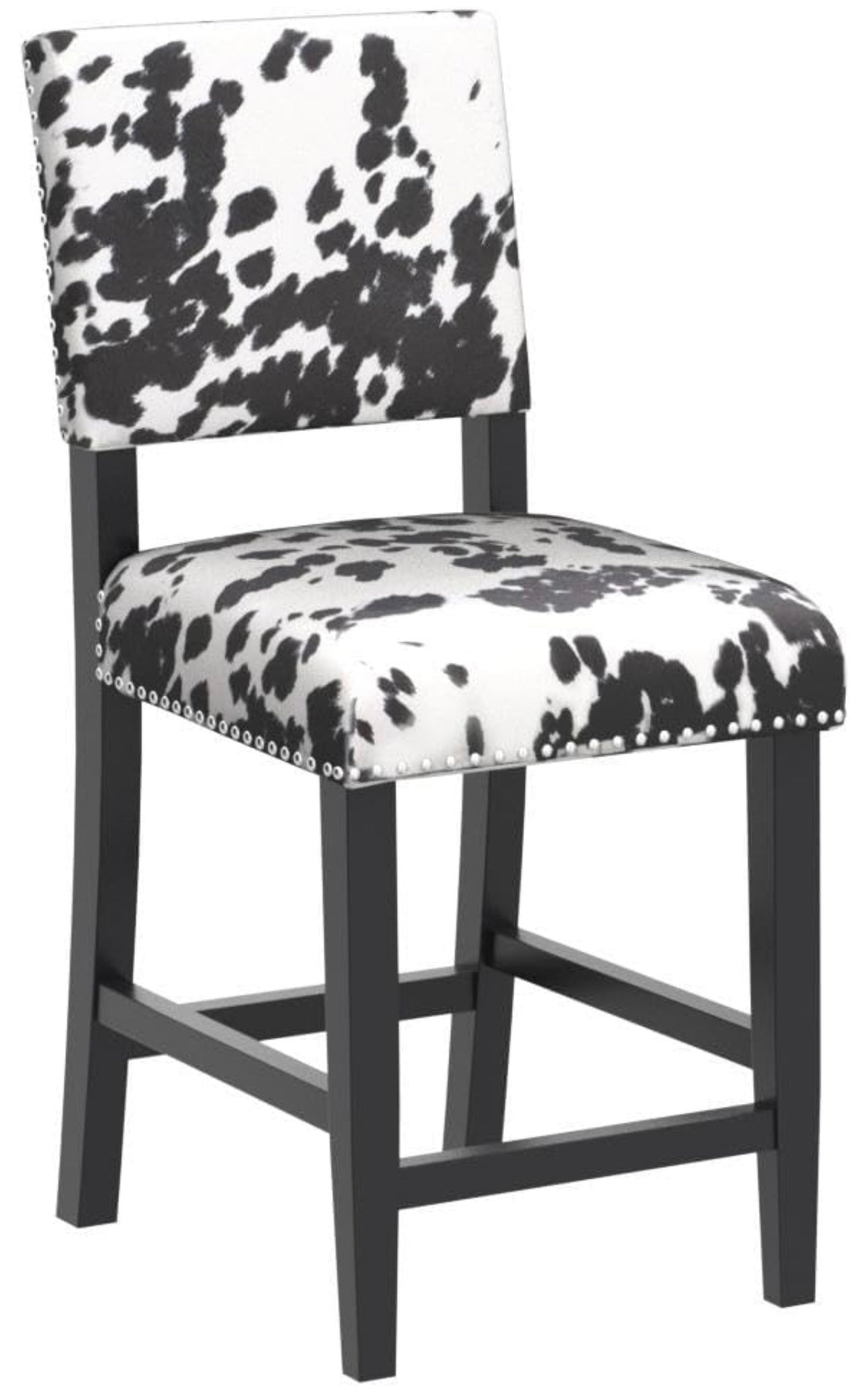 Udder madness counter stools black & white