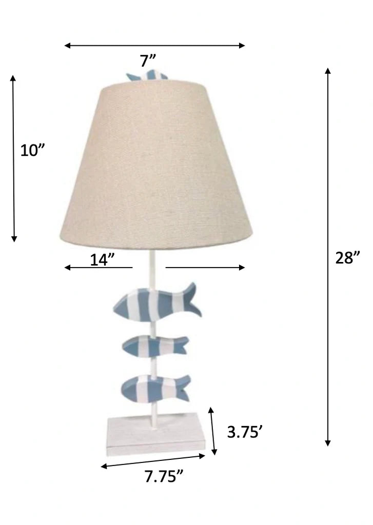 School of Fish Table Lamp