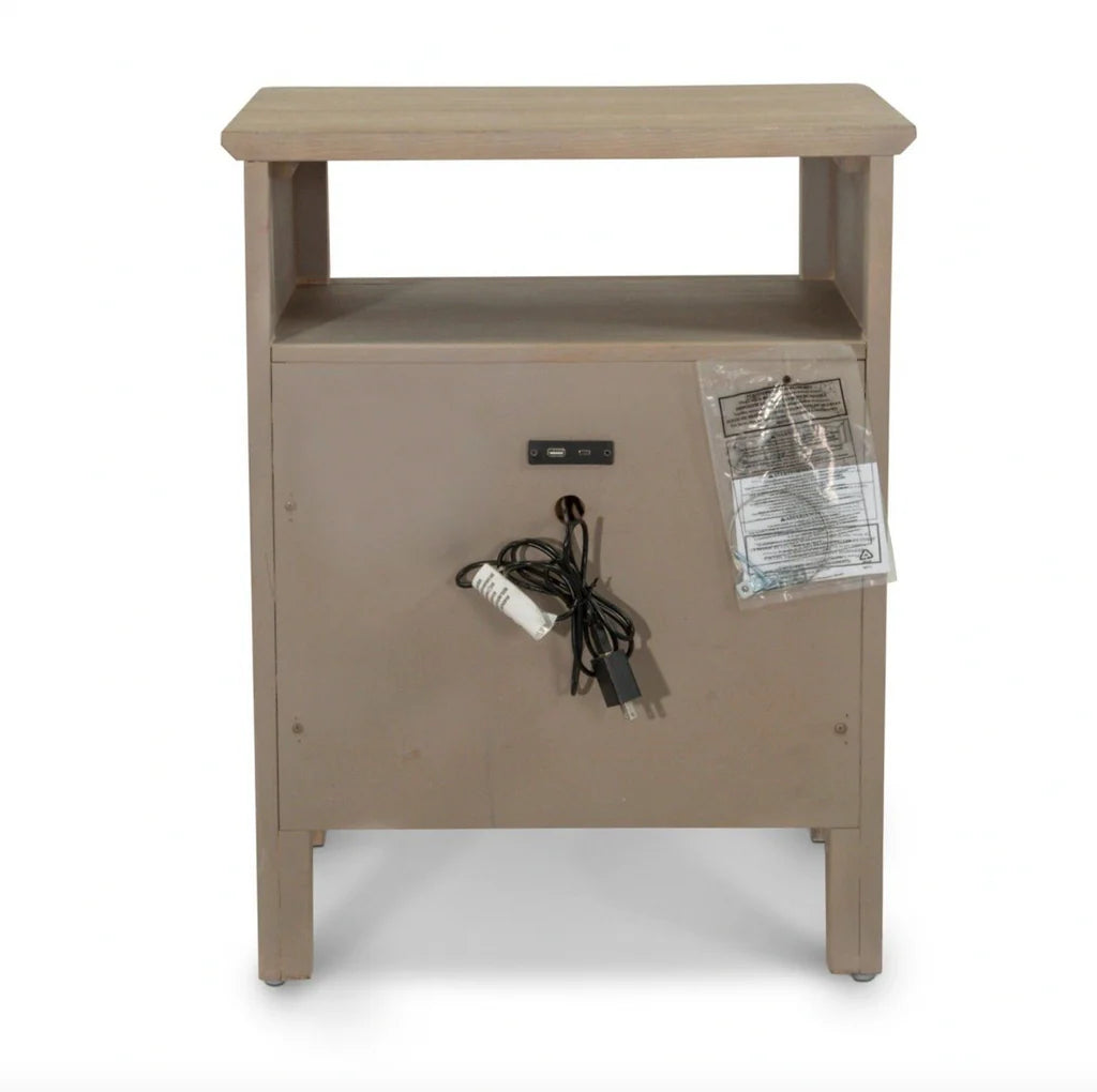 CAPE MAY 2 DRAWER NIGHTSTAND W/USB A+C