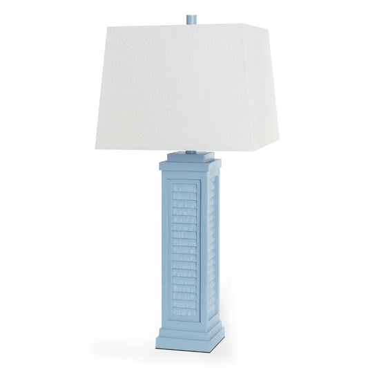 Shutter Table Lamp - Blue