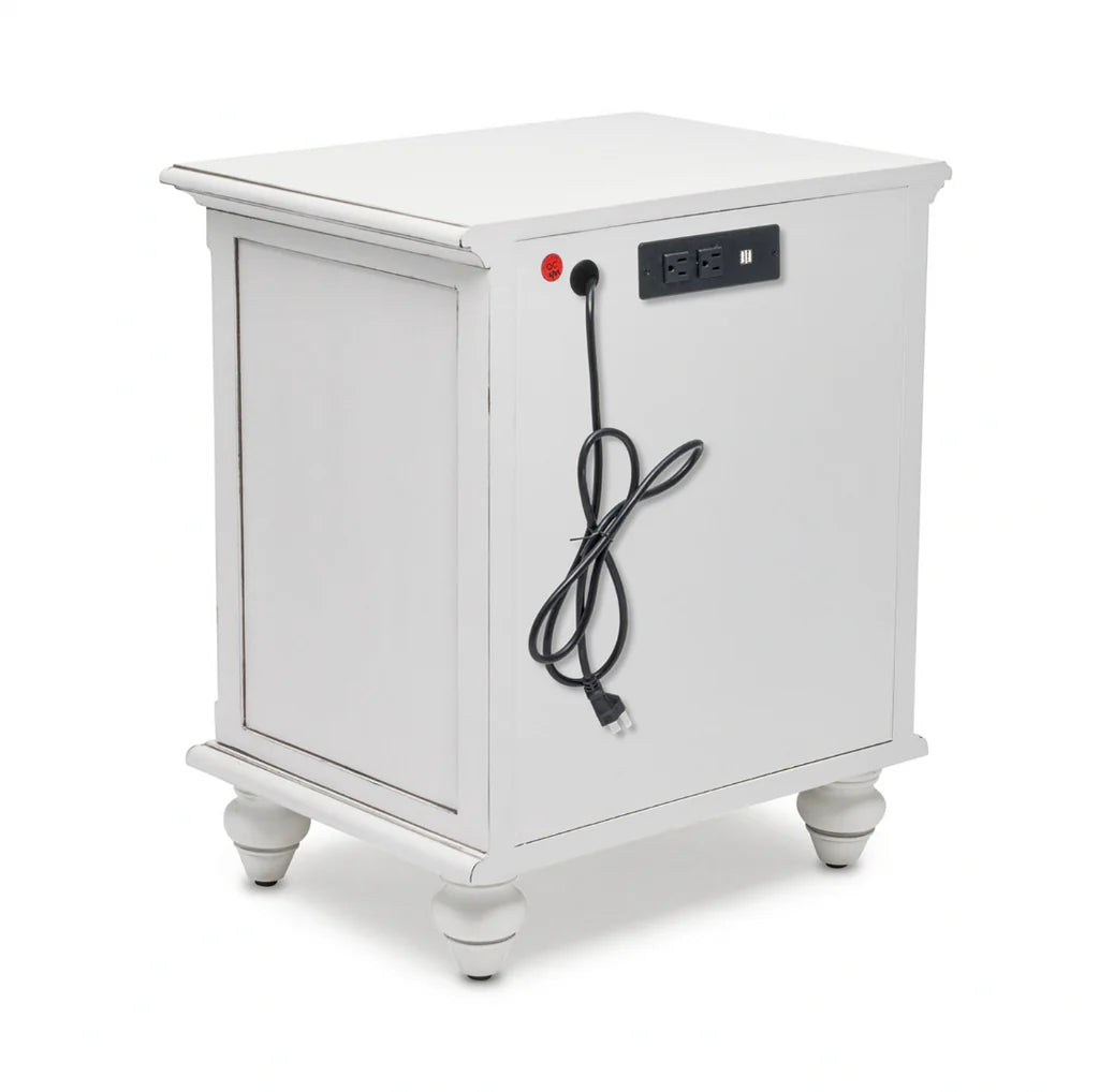 MONACO 2 DRAWER NIGHTSTAND W/POWER