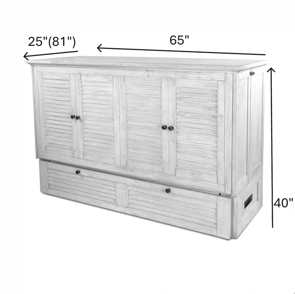 SURFSIDE QUEEN CABINET BED