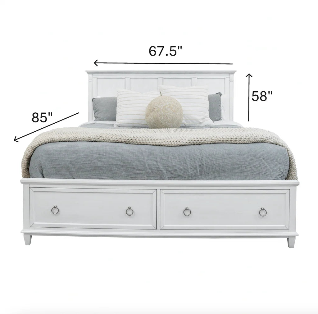 POINT BREEZE QUEEN STORAGE BED