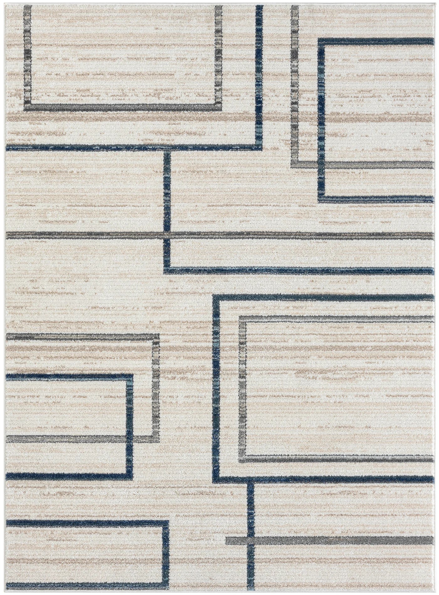 5'0" x 7'0" BRIST Cream / Beige Mayberry Furniture