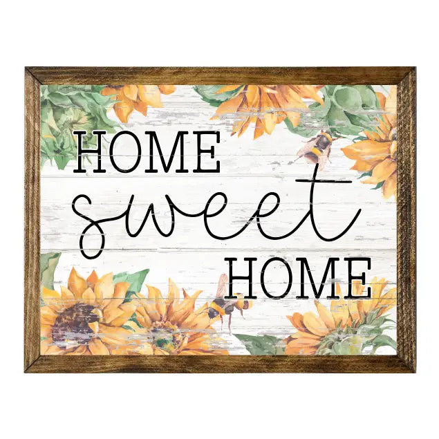 HOME SWEET HOME SUNFLOWER BEES