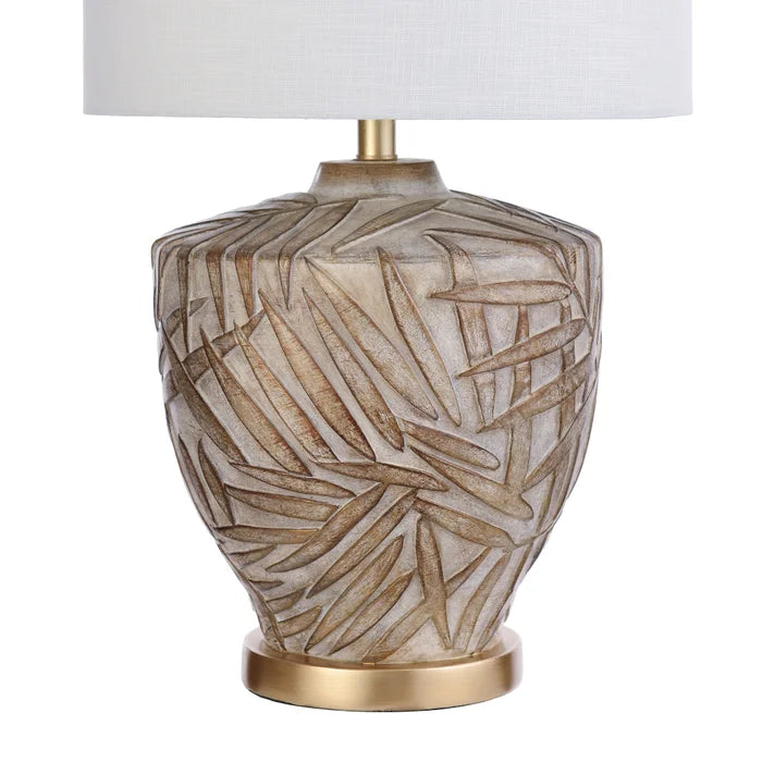 Baffo Gold Jar Shaped Lamp