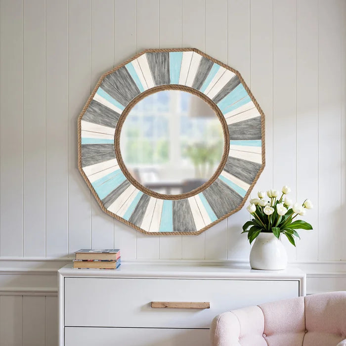 NAUTICAL ACCENT MIRROR