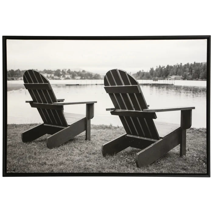 RELAXING AT THE LAKE