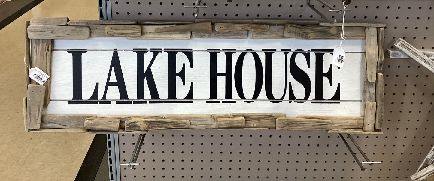 LAKE HOUSE SIGN