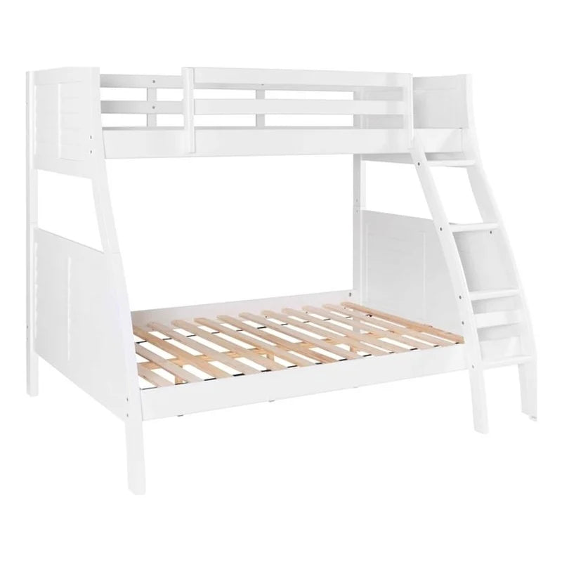 EASTON TWIN/FULL BUNK BED-WHITE