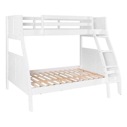 EASTON TWIN/FULL BUNK BED-WHITE