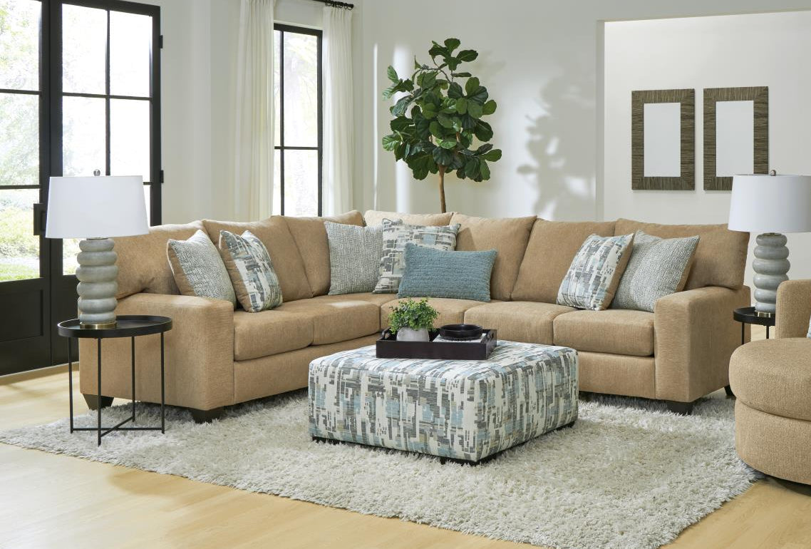 COMING SOON CAKE POP CASHEW 2 PC SECTIONAL