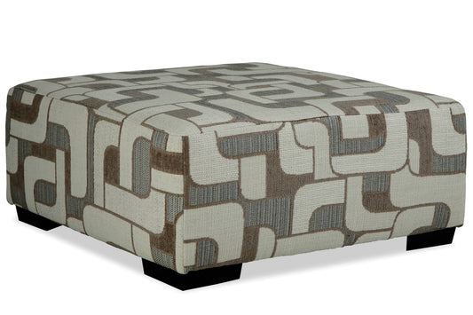 COMING SOON HUEY HEATHER OTTOMAN