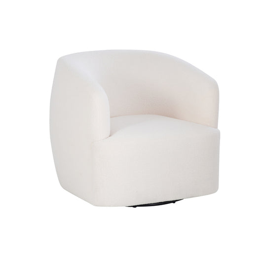 SKYLAR SWIVEL SHERPA CHAIR