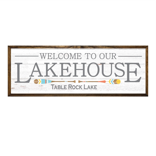 WELCOME TO OUR LAKEHOUSE LG