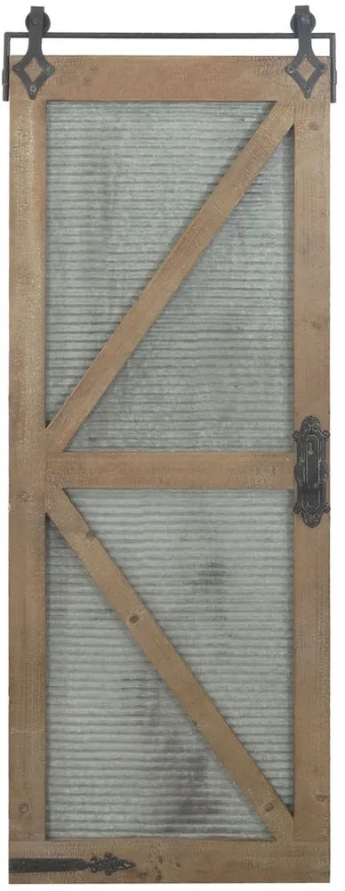 Wooden Barn Door 2 Wall Decor