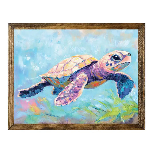 PASTEL BABY SEA TURTLE 1