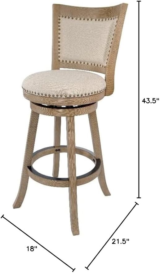 MELROSE DRIFTWOOD BARSTOOL