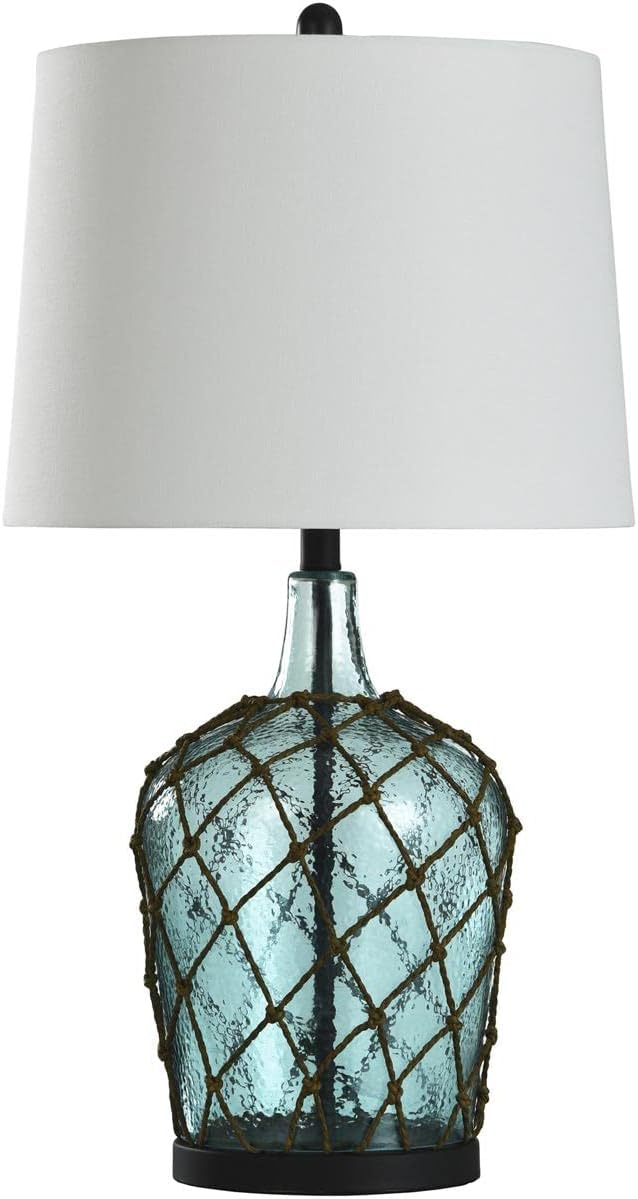 Cayos Blue Meshed Lamp