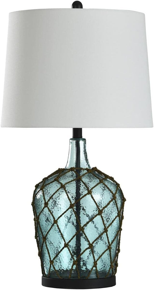 Cayos Blue Meshed Lamp