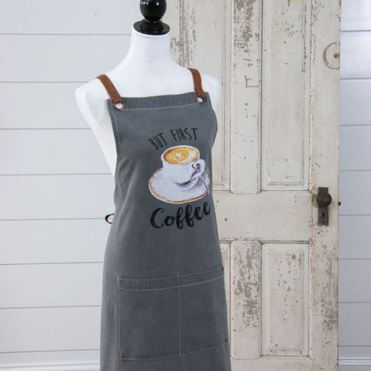 BUT FIRST COFFEE APRON