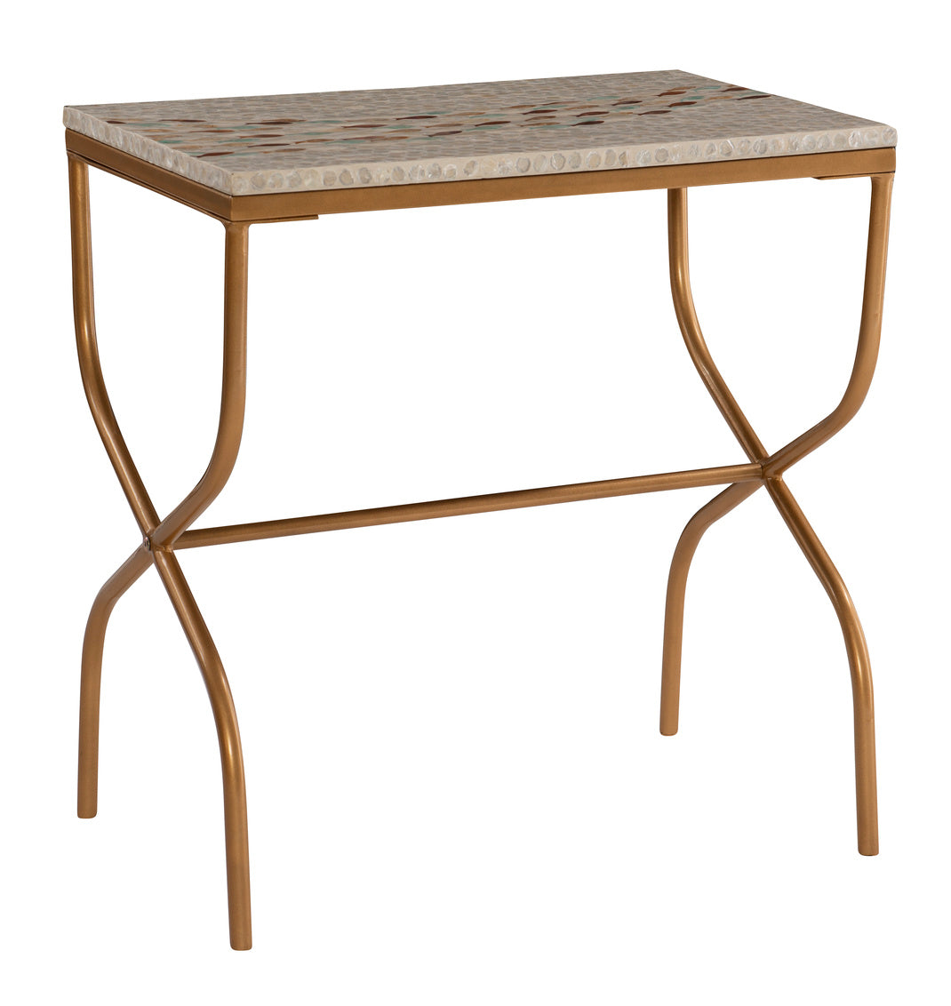 Capiz Fish School Accent Table