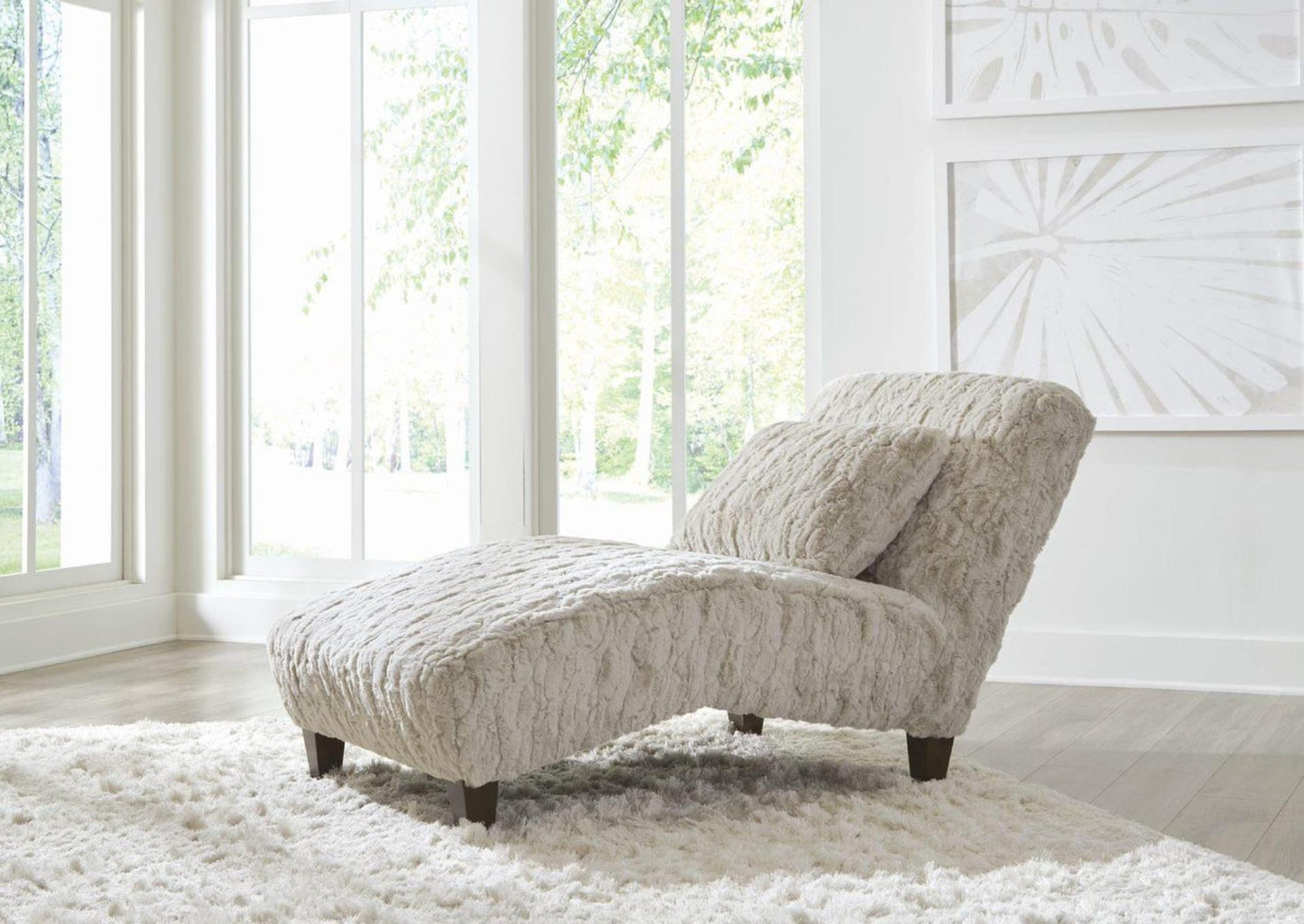 BAZAAR SMOKE CHAISE LOUNGE