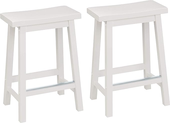 PURE WHITE COUNTER STOOL