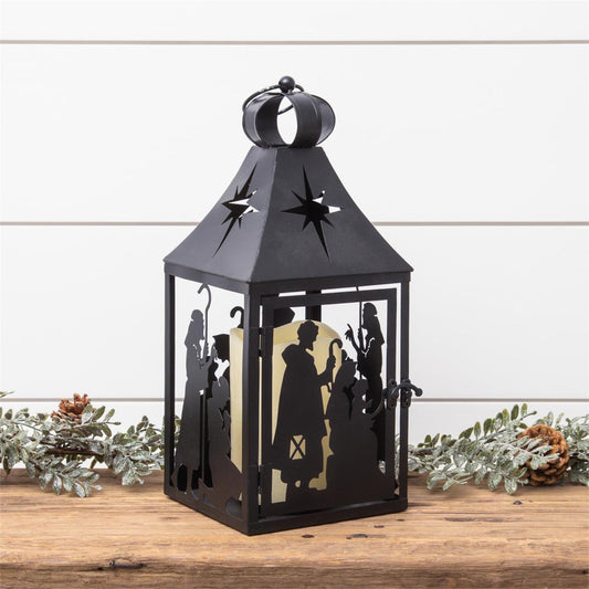 Nativity Silhouette Lantern