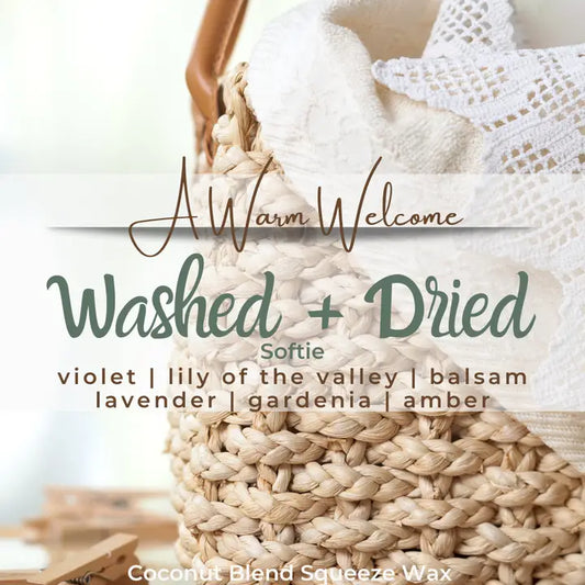 Washed + Dried Softie | Squeeze Wax Melt