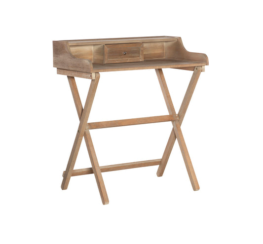 DAKOTA GREY WASH FOLDING DESK