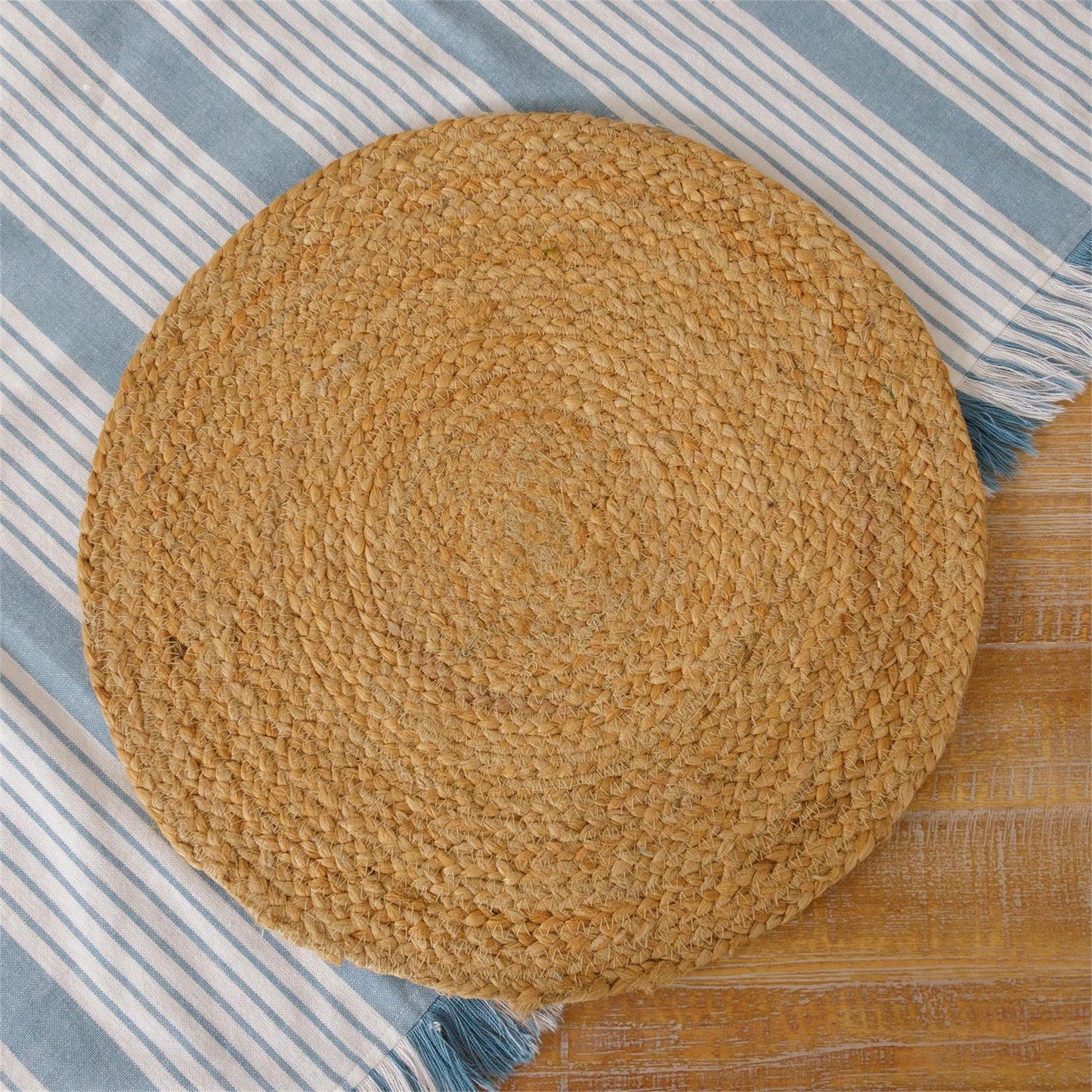 ROUND JUTE PLACEMAT