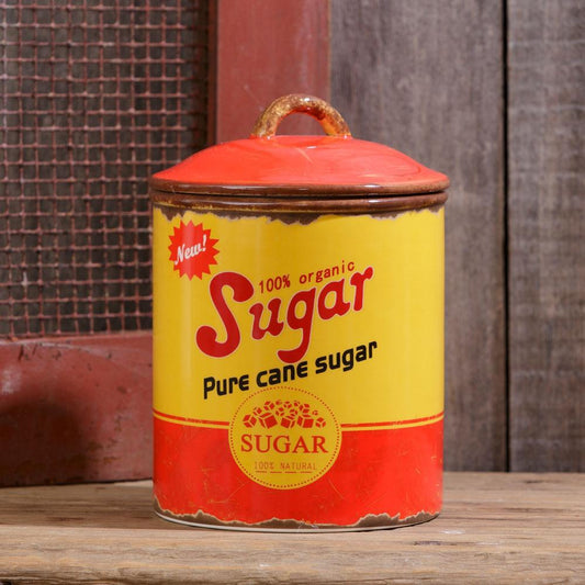 RETRO CERAMIC-SUGAR CANISTER