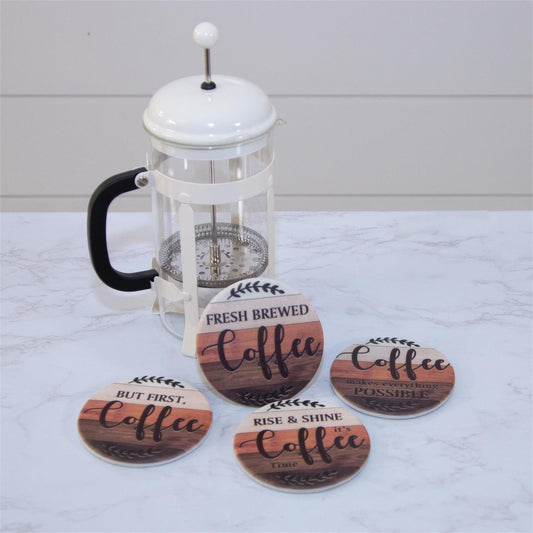 IT'S COFFEE TIME COASTERS