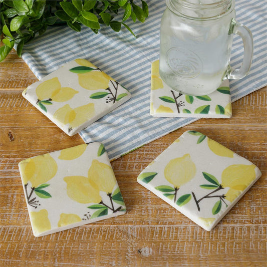 LEMON COASTERS