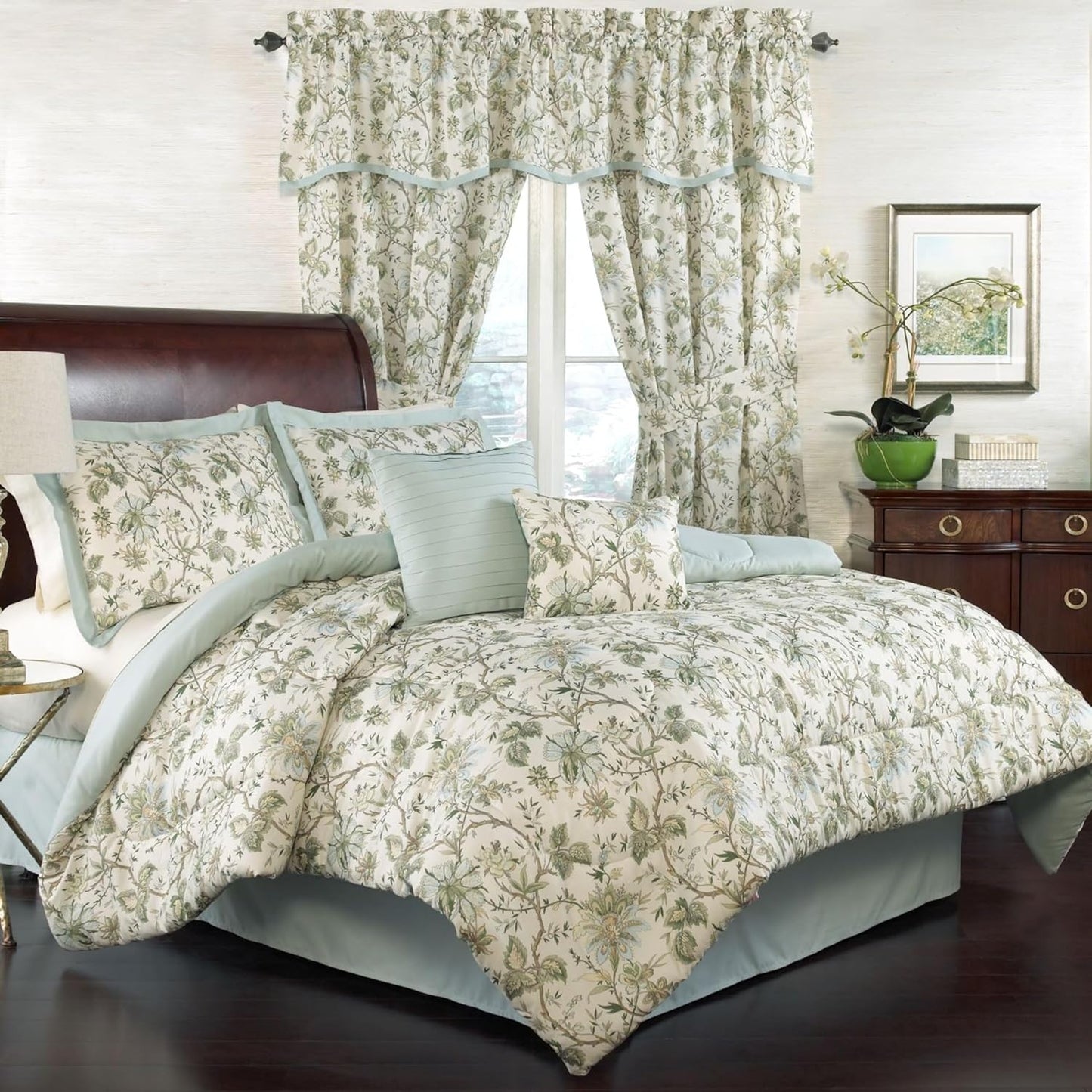 WAVERLY TRADITIONS 6 PC BEDDING KING - FELICITE