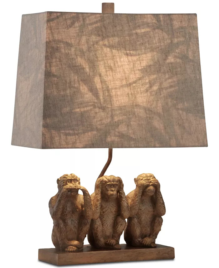 Speak No Evil Monkey Lamps