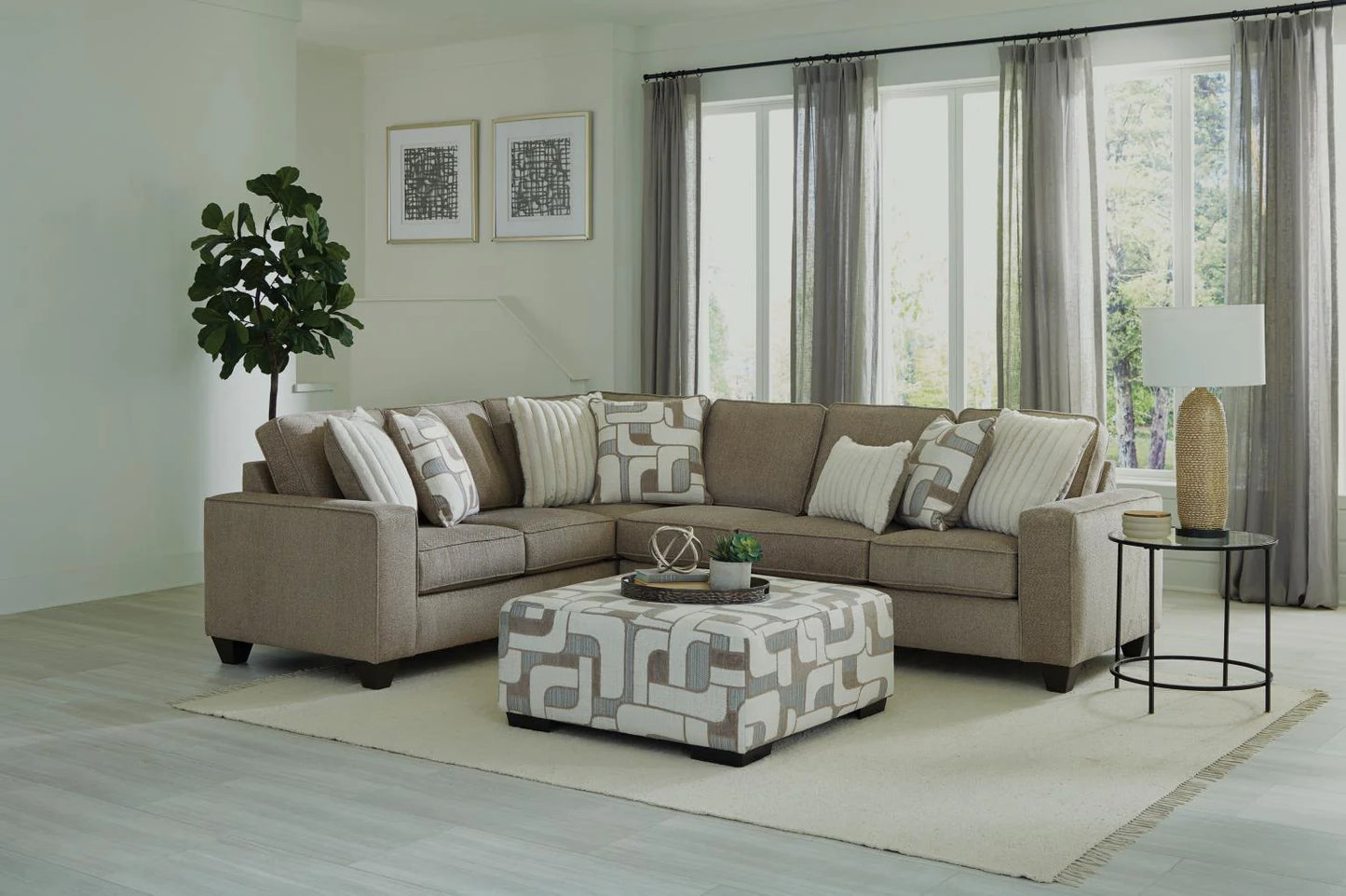 HUEY HEATHER SOFA SECTIONAL