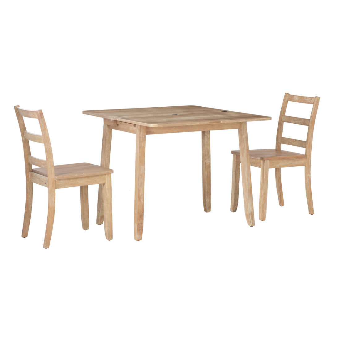 ASHLEY GREY 3PC FOLDING DINING SET