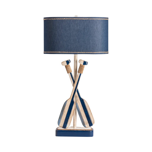 BOAT OAR TABLE LAMP