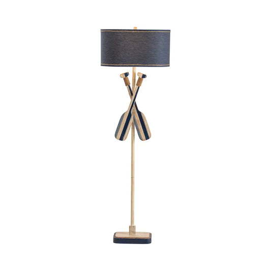 BOAT OAR FLOOR LAMP