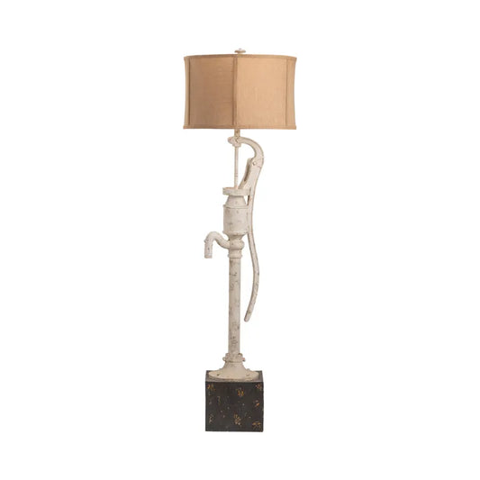 WELL PUMP FLOOR LAMP