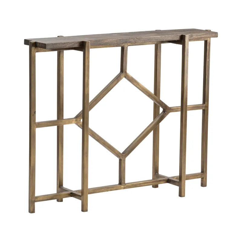 Diamond Console Table