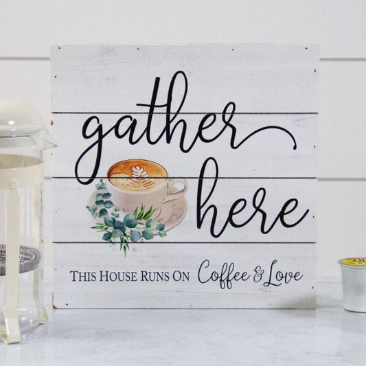 COFFEE & LOVE BOX SIGN